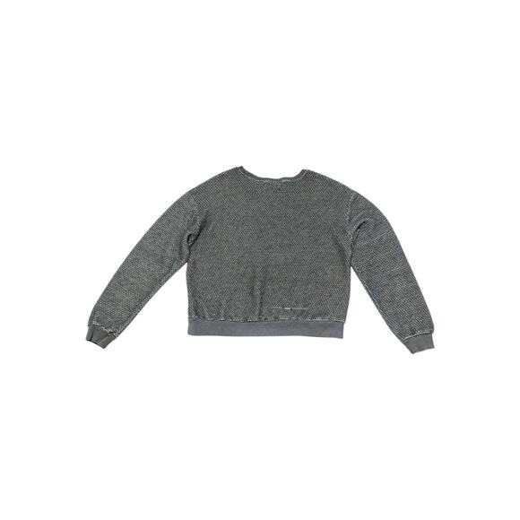 Marine Layer Birdseye Sweater Olive Green Crewneck Womens Large Top Pullover - Picture 2 of 5